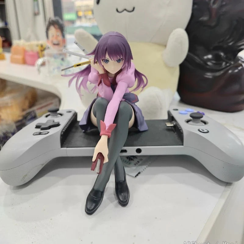 In Stock Monogatari Series Senjougahara Hitagi Anime Figure Bakemonogatari Action PVC Original TAITO Collection Model Toys