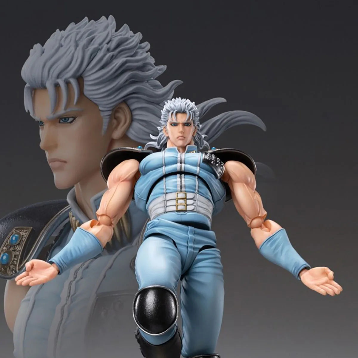 100% Original in Stock MEDICOS-E Super Action Statue Hokuto No Ken Rei Anime Figure Action Figure Collection Series  Model Toys