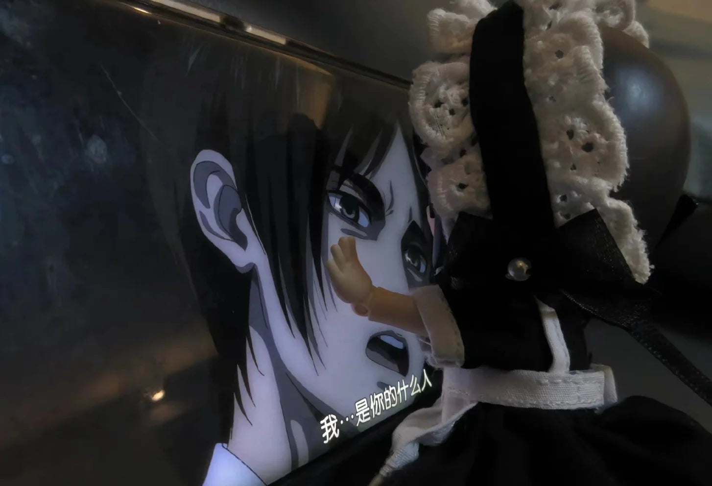 Genuine Attack on Titan Q version Mikasa Eren Levi face parts