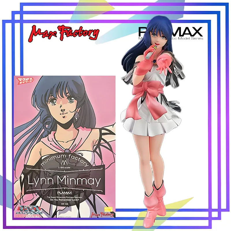 Max Factory Original PLAMAX Series《Macross: Do You Remember Love? - Lynn Minmay》Action Figure Assembly Model Toys Collectible