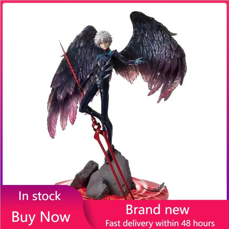 In stock Genuine MegaHouse EVA Nagisa Kaoru 15th anniversary PVC Action Anime Figure Model Toys Figure Collection Doll Gift
