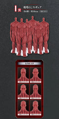 Auf Lager Original BANDAI Ichiban Kuji Attack on Titan Rumbling Levi Hange Zoe Eren Mikasa Figur Anime Modell Echtes Boxspielzeug