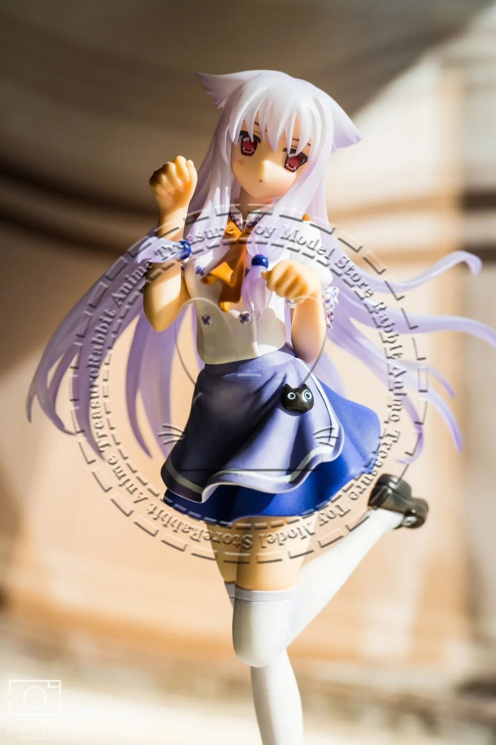 In Stock Original Genuine MegaHouse Excellent Model Figure Mayoi Neko Overrun! Kiri Kirigaya 1/8 Scale PVC Collectible