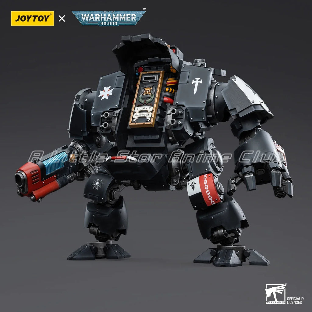 Original JOYTOY 1/18 Action Doll WARHAMMER 40000 Black Templars Redemptor Dreadnought
