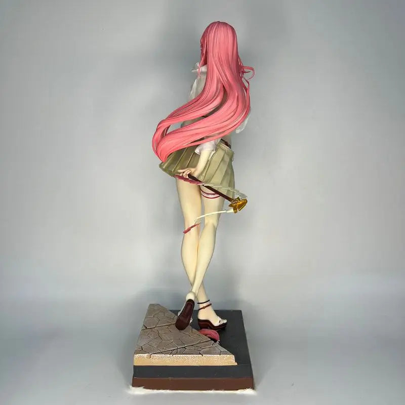 Genshin Impact Yae Miko Swimsuit Figure Anime Beautiful Girl Character Statue Collectible Desktop Decor For Otaku Anime Fans