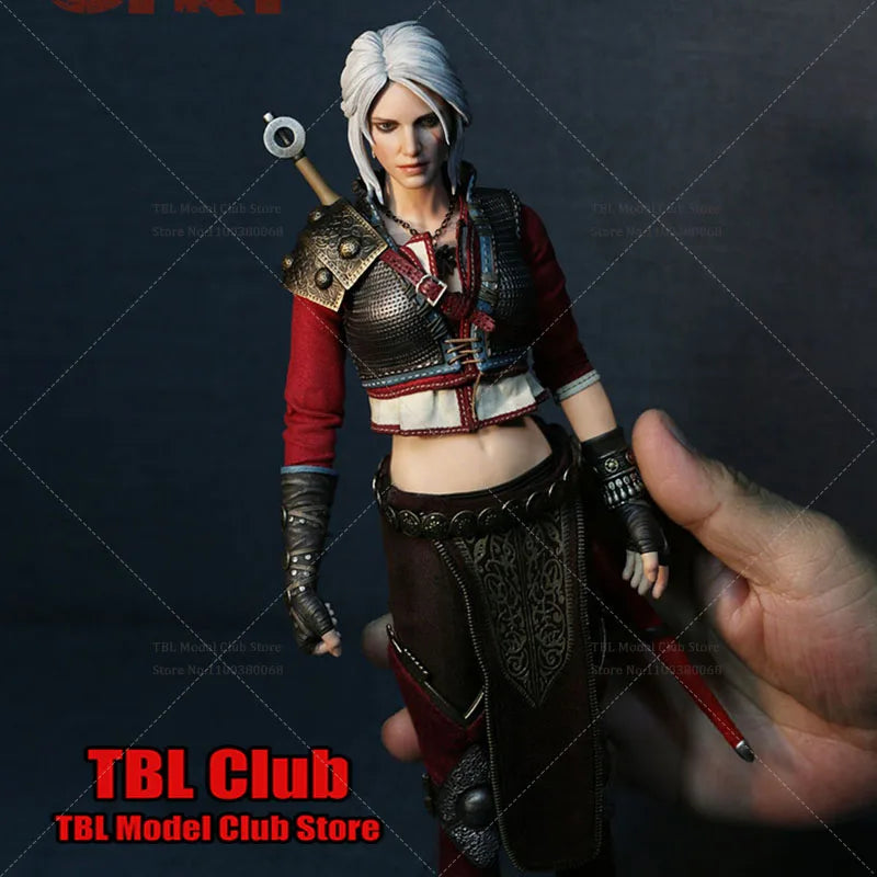 Auf Lager Original Nine Craftsmen J-002 1/6 Sammlerstück Ciri Gepanzerte 12 Zoll Soldatin Actionfigur Modell Komplettset