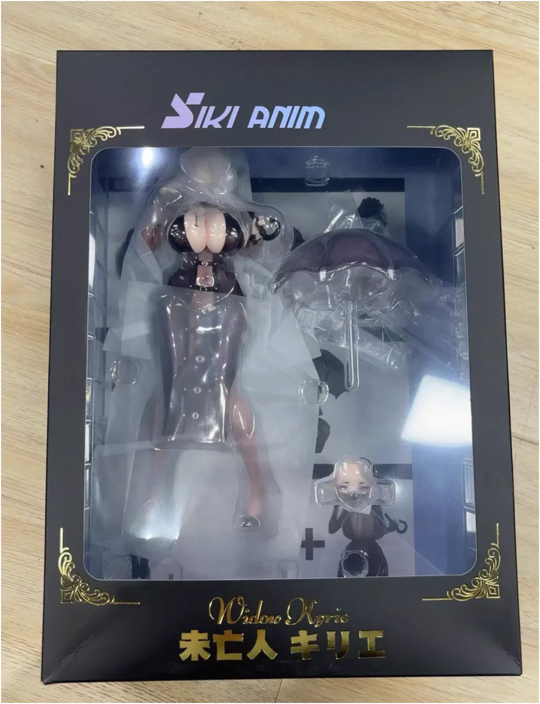 Authentische auf Lager Siki Anim 27cm 1/7 Maßstab Witwen Kyrie Anime Figur Modell PVC Dekoration Sammlerstück Spielzeug