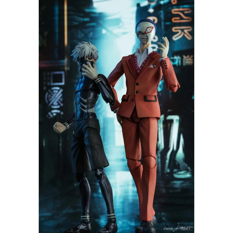 MEDICOS-E Original SUPER ACTION STATUE Tokyo Ghoul Series Jinmuyan Awakening Anime Action Figure Model Toys Gifts Fo Boys