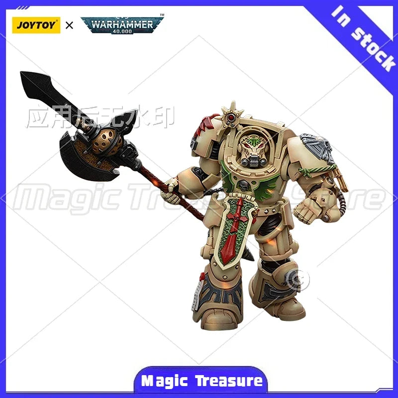 【MT】Original JOYTOY WARHAMMER 40K Dark Angels Deathwing Champion 1/18 Action Figure Model Collection