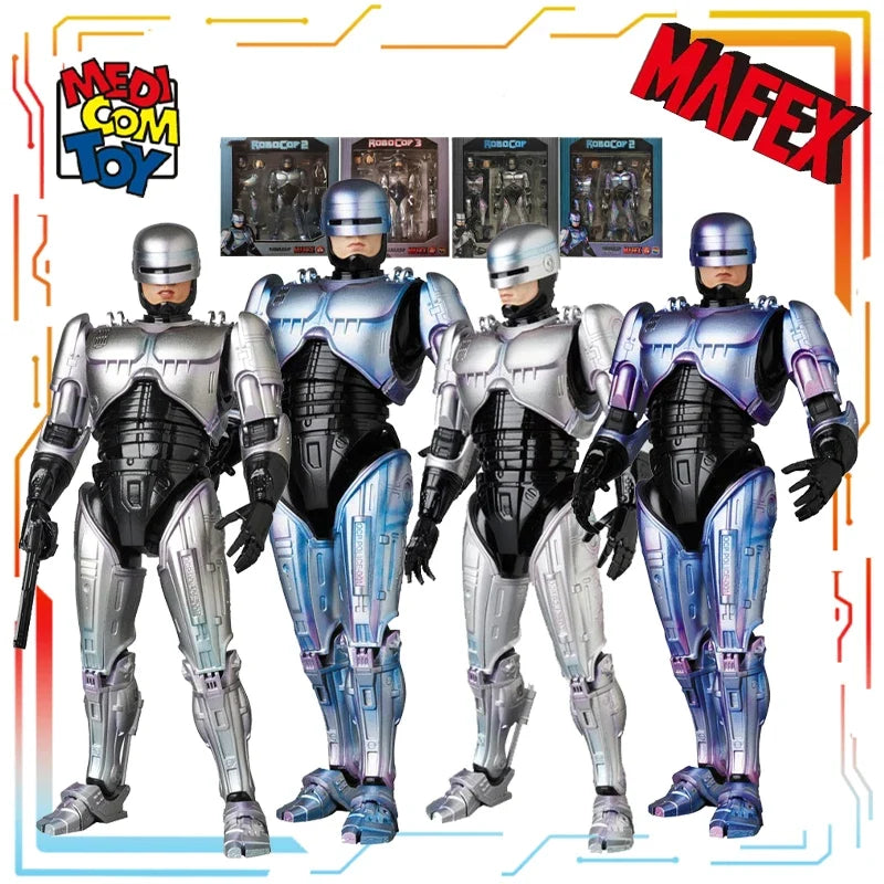 Medicom Toy Original MAFEX Finished Product Movable Exquisite Doll RoboCop Anime Action Figure Toys Model Festival Gift for Boys