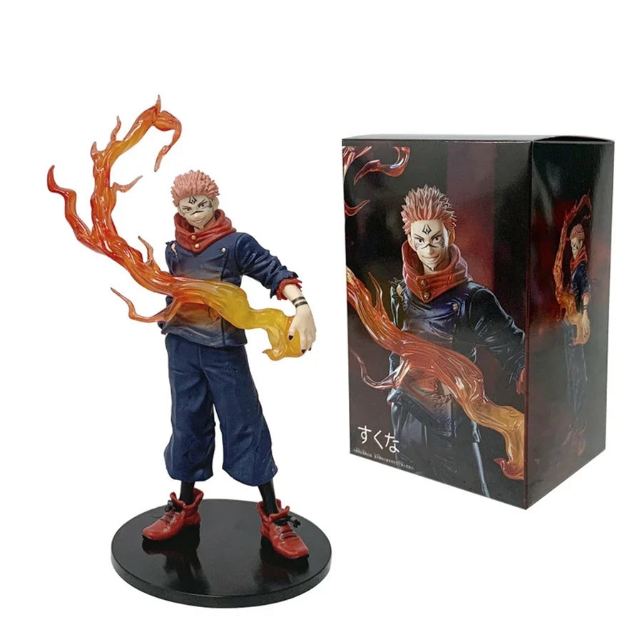 16cm Jujutsu Kaisen Anime Figure Itadori Yuji Action Figure Villain Sukuna Figurine Room Decorations PVC Collection Mdoel Toys