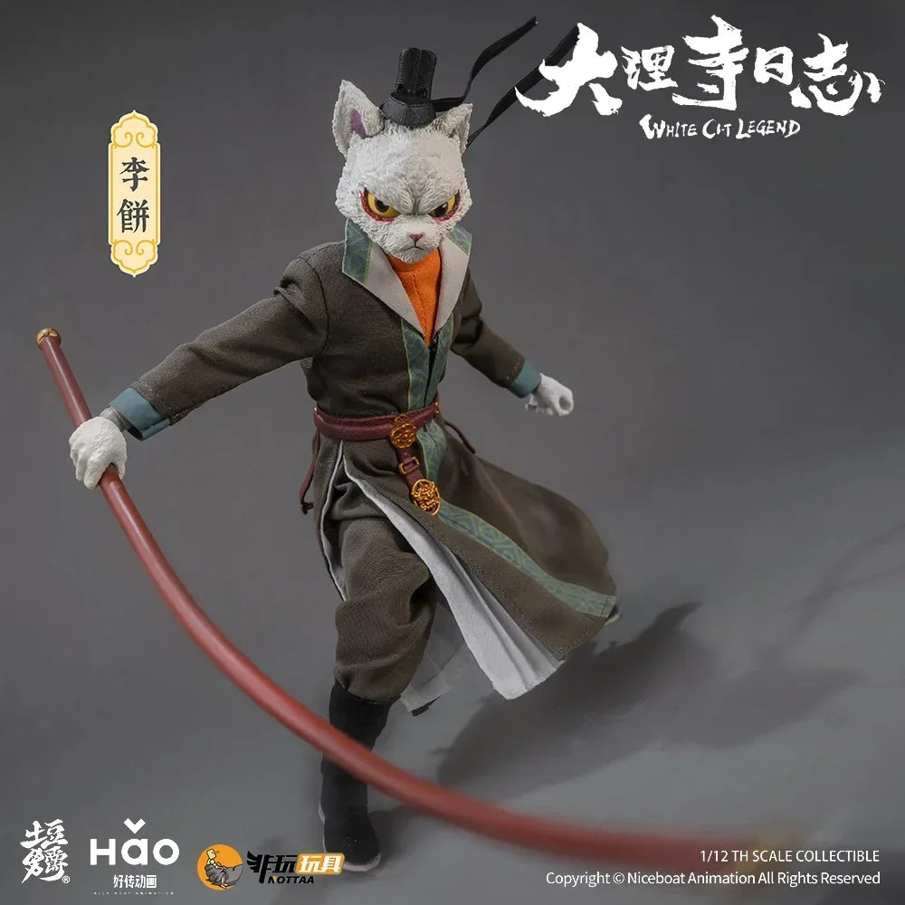 NEW IN STOCK Original Non-Play Toys Dali Temple Log Li Cake Demon Cake Cat Master 1/12 Movable Soldier Figure Toy