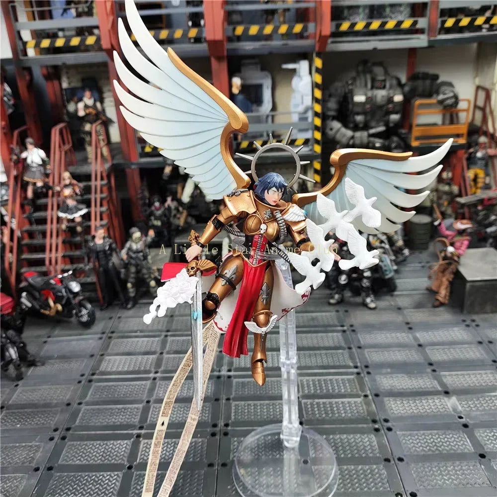 JOYTOY Genuine Original Dark Source Warhammer 40K 1/18 Sisters Celestine Living Saint (set of 3) Animation Series Toy Collection