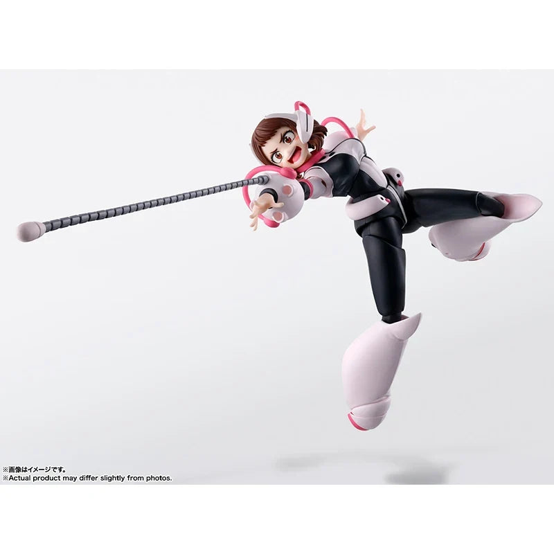 In Stock 100% Origina Bandai S.H.Figuarts Shf Ochaco Uraraka My Hero Academia  Anime Action Collection Figures Model Toys