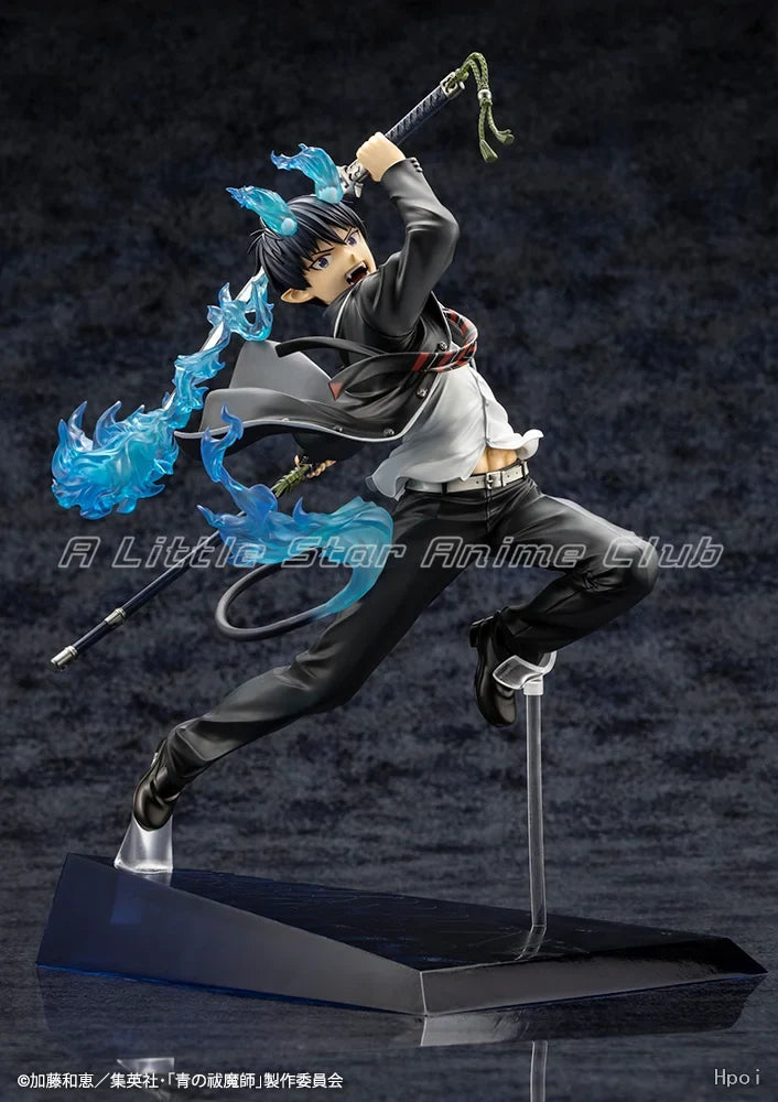 In Stock Original Kotobukiya ARTFX J Blue Exorcist Okumura Rin 1/8 Snow Fruit Chapter Animation Figure Model