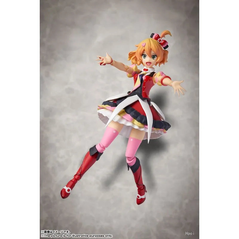 BANDAI Original S.H.Figuarts Macross Delta Series Freya Wien\Meiyun Jinnumel Anime Action Figure Model Toys Gifts Fo Boys