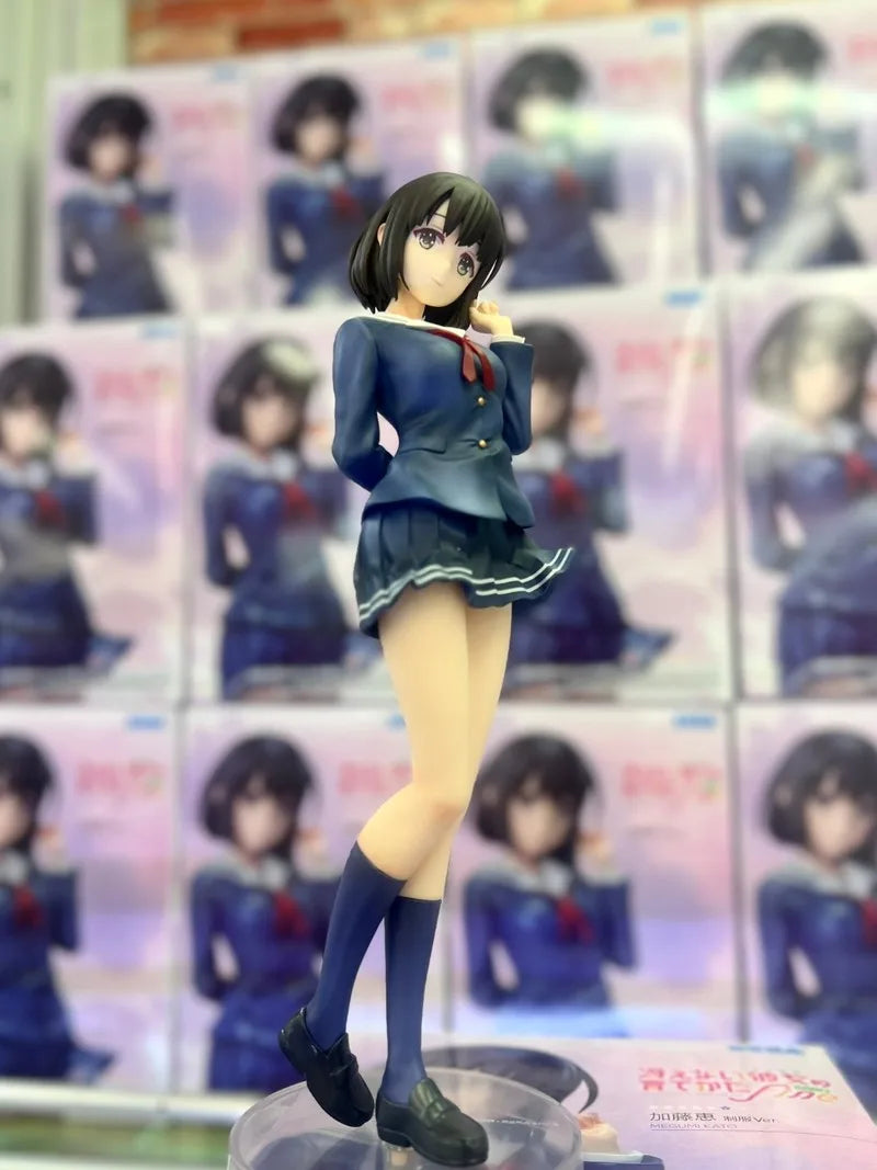 In StockSaekano -How to Raise a Boring Girlfriend- Megumi Kato Uniform Ver. Fine Luminasta Action Figure Collectible Toy