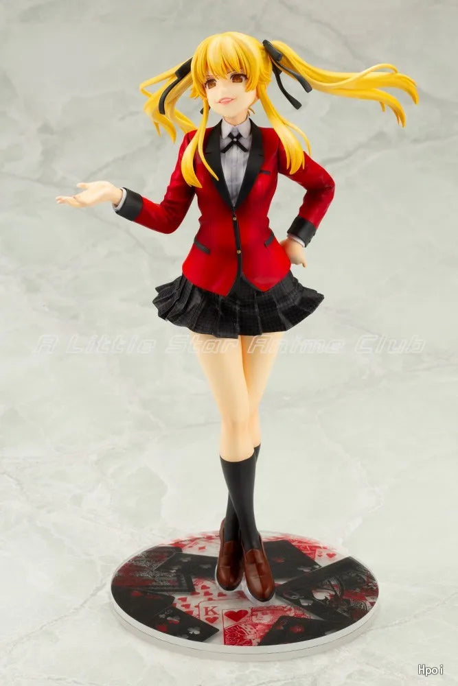 In Stock Original Kotobukiya ARTFX J Kakegurui Saotome Meari 1/8 Model Collection Gifts Anime Figures