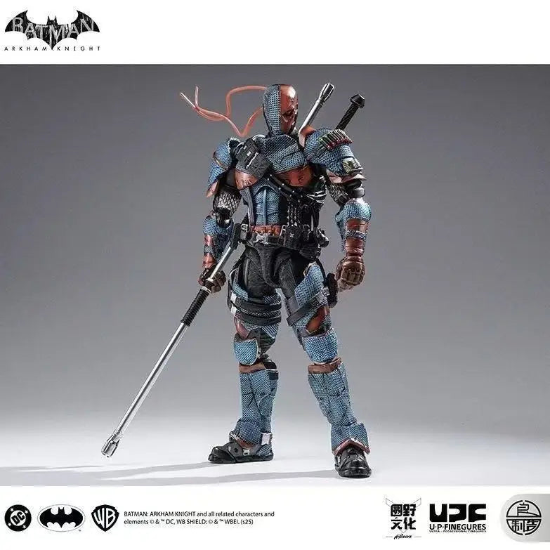 BEST MADE Batman Akka Knight Deathstroke Finished Movable Figure Collectible Gift Ornament