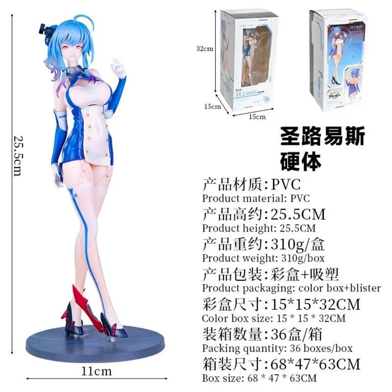 In Stock Azur Lane Ship Mother Two-Dimensional Anime Peripheral Movable Beautiful Girl Model Counter Decoration Toys Gift Figure