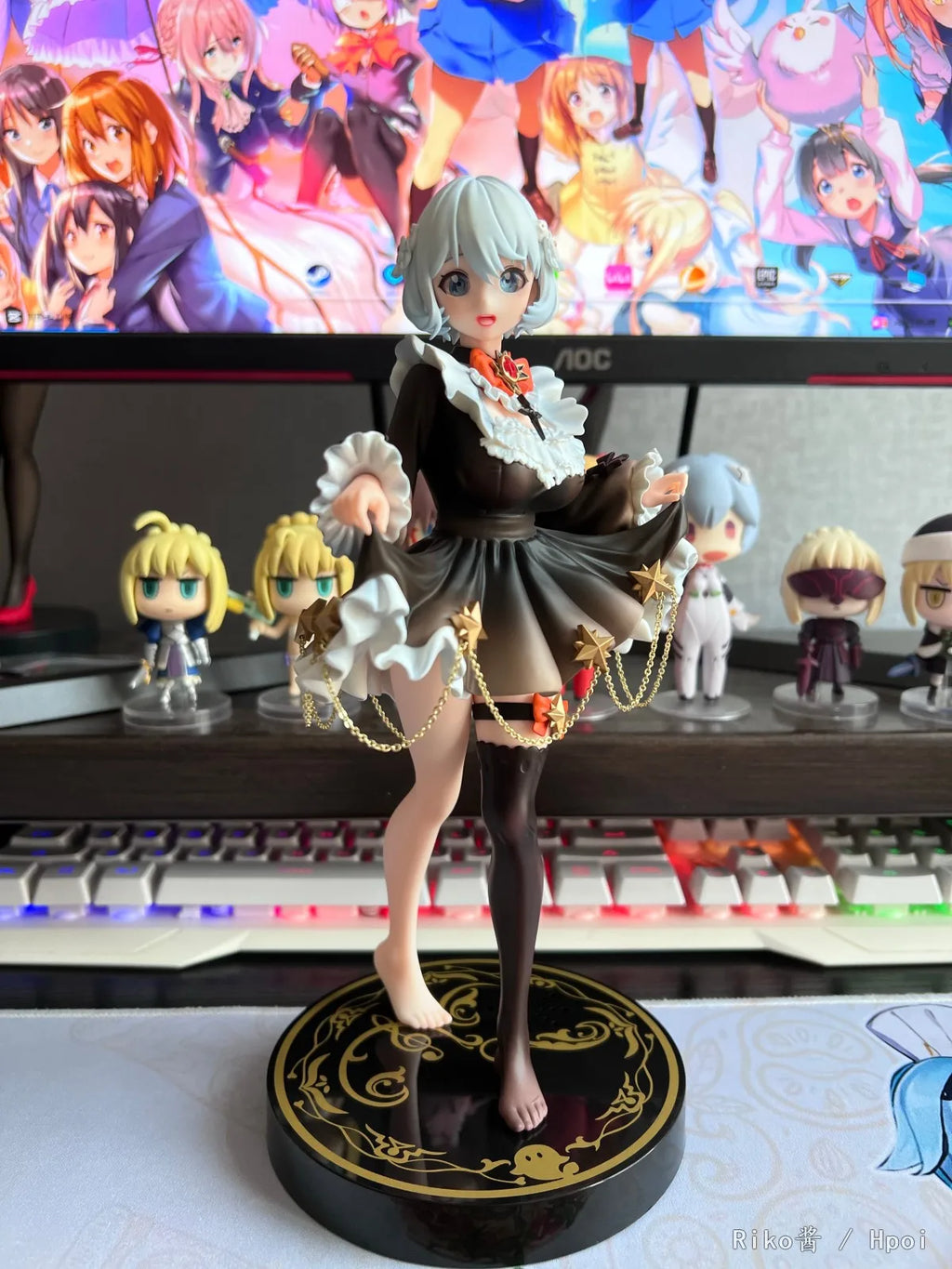 TYCTOYS In Stock Genuine AniMester 1/7 Virtual Idol Sister 23cm PVC Anime Action Figure Model Toys Brand New