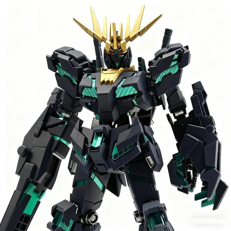 HG 1/144 Unicorn Mourning Banshee Assembly Model Kit Action Figures Plastic Toys Model Desktop Decoration Boys Surprise Gifts