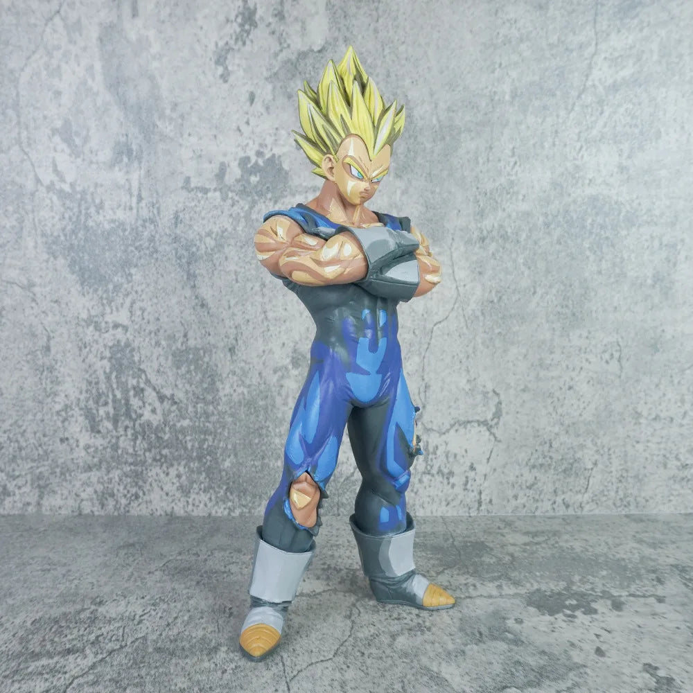 Nostalgic Classic Dragon Ball Figurine Super Saibeijita Demonized Standing Posture Comic Color Model Ornament Landscape Product