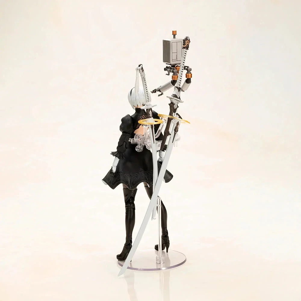 In-Stock Square Enix & Kotobukiya NieR:Automata 2B (YoRHa No.2 Type B) 15cm Nice Collectible Plastic Model Kit Toys