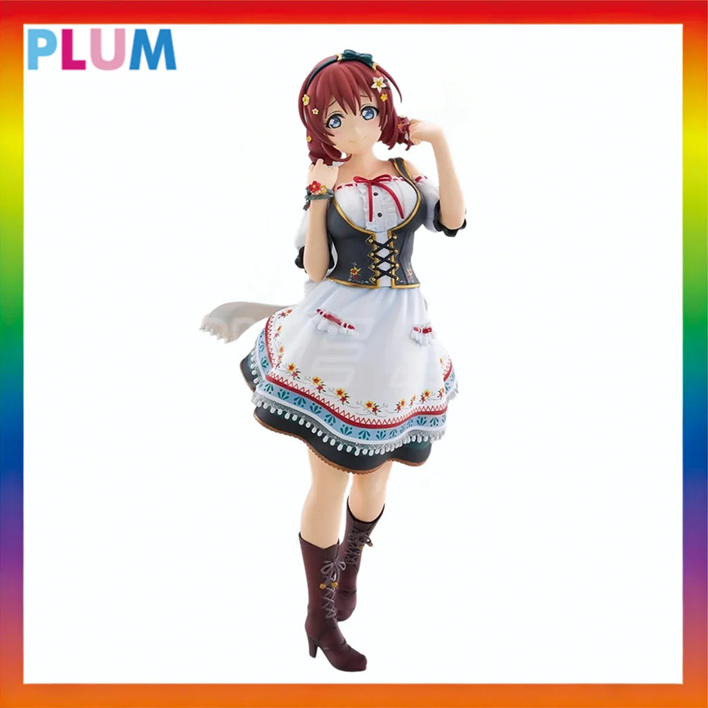 In Stock Original PLUM Love Live Emma Verde Anime Figure Model Gift Collection Ornaments