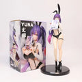Domestically Produced Second-hand Rabbit Nest Yuna Beautiful Girl Static Figure Model Desktop GK Ornament Pvc Material 250mm ...