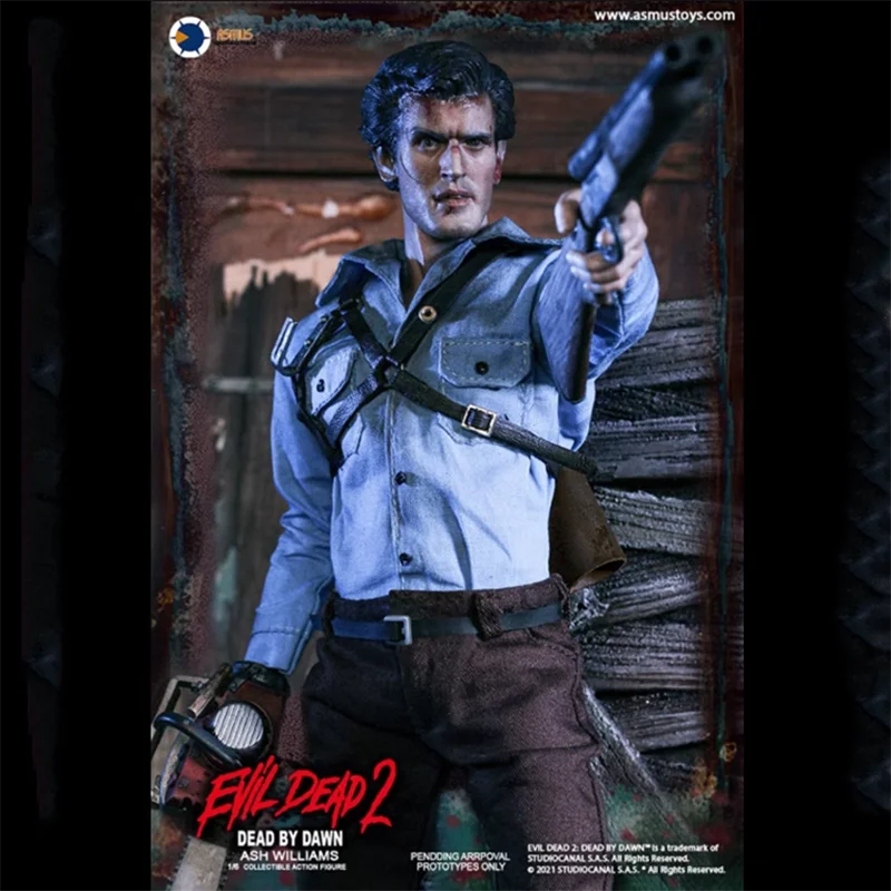 Original Asmus Ash Williams Evil Dead EDA001 Figure Model Toys Scene Decoration Hobby Collection