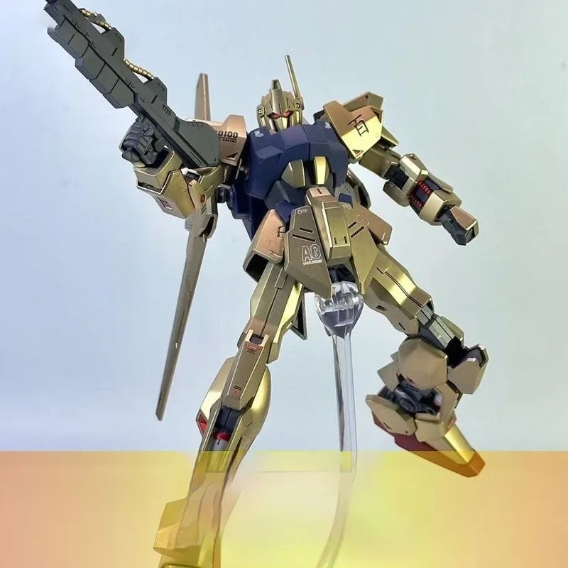 Wmh Wanmohui Jimo Club Hg Nu Baishi Pre-Sprayed Champagne Gold Model Kit -  Action Figures Children'S Puzzle Assembly Toys Gift