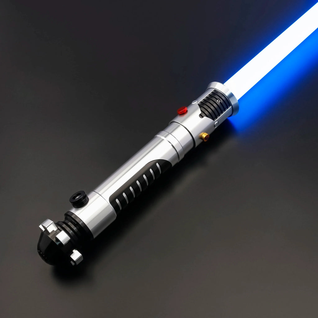 TXQSABER Obi-Wan Kenobi Battle Weathering Smooth Swing Lightsaber Proffie 2.2 Can Programme With Pixel Blade Laser Sword Toys
