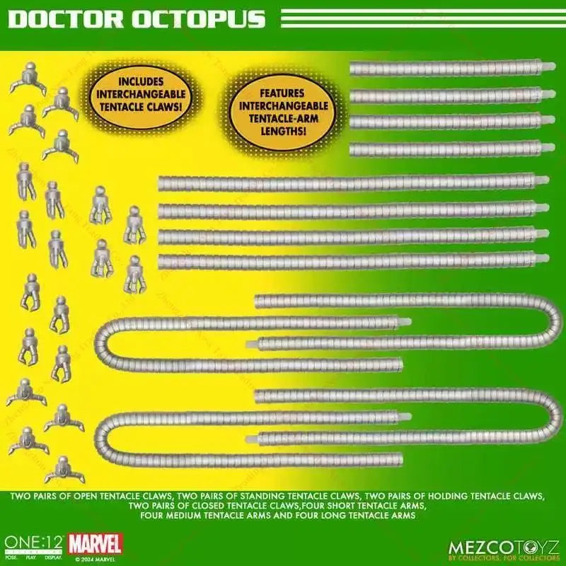 Original Mezco Toyz Comics One:12 Collective Doctor Octopus In Stock Anime Action Collection Figures Model Toys