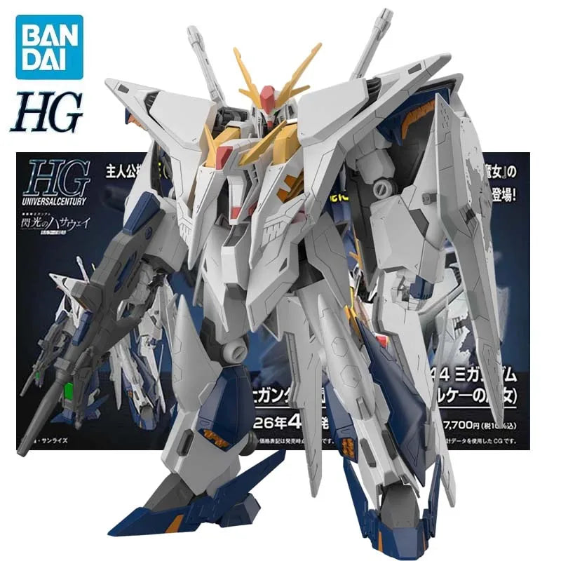 BANDAI HG 1/144 Mobile Suit Gundam Hathaway: The Sorcery Of Nymph Circe‌ RX-105 Xi GUNDAM Anime Action Figures Assembly Toy