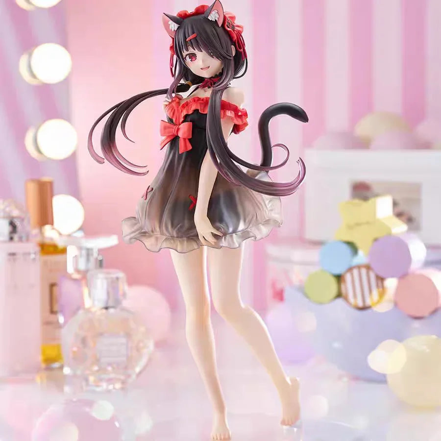 Sexy Anime Figure Date a Live iki Tohno Collectible Model Car Mount Cuter Case Modifng Adult Static PVC Series