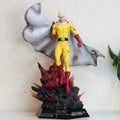 42cm Anime One Punch Man Saitama Caped Baldy Statue model. Pvc GK handmade model Toys Collectible Decoration Desktop Gifts