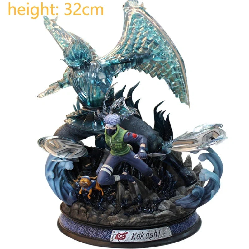 Naruto Shippuden Anime Figurine Model Susanoo Sasuke Action Figure Itachi Figures 38cm Statue Collection Toy Madara Figma