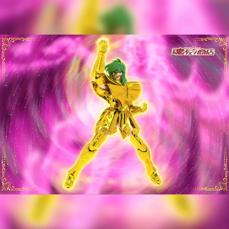 Bandai Saint Seiya Omega Model Kit Genuine Saint Cloth Myth EX Virgo Shun Anime Action Figure Collection Finished Model Toy Gift