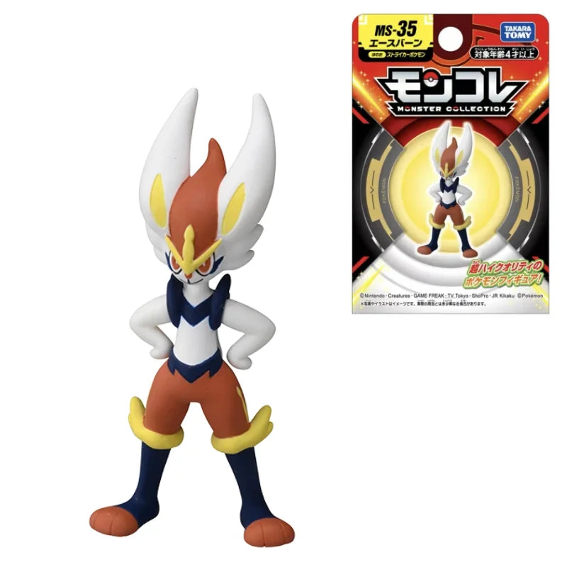 TOMY Original Pokemon Figuren MS-35 Hübscher Liberlo Modell Anime-Sammlung Exquisite Perfekte Kindergeschenke Spielzeug