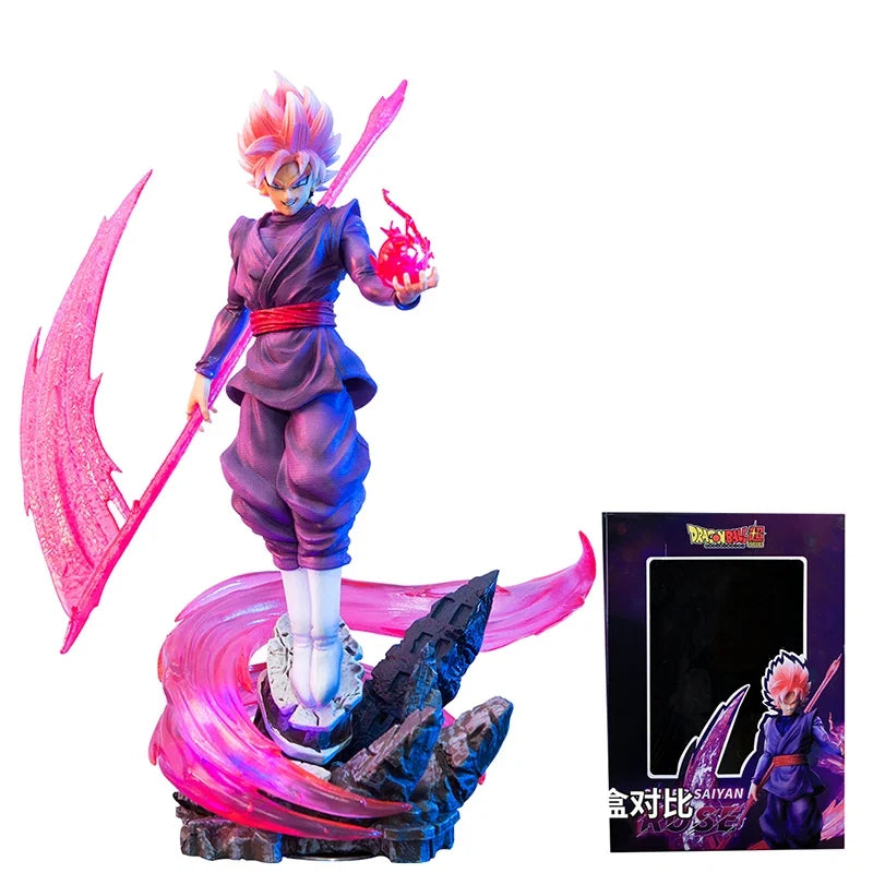 YUNQI CREATE Studio PVC GK Dragon Ball Z Son Goku Ultra Instinct Statue 50cm DBZ Anime Model Action Figure Collection Toy Figma