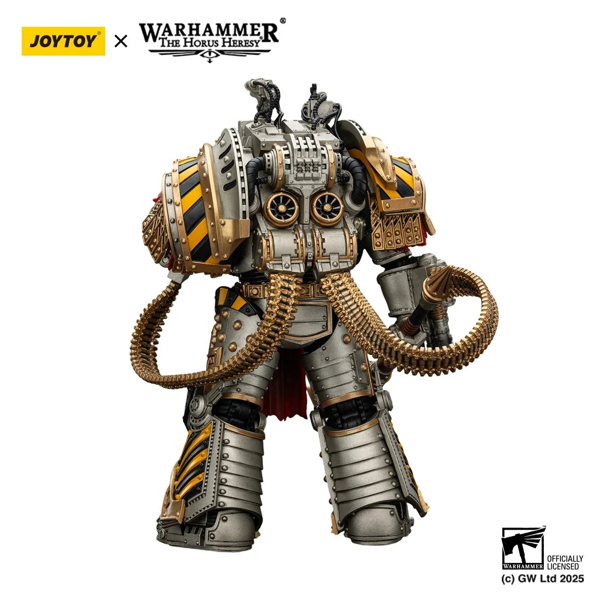 JOYTOY Warhammer40K 1/18 Action Figure Iron Warriors Perturabo, Primarch of the lVth Legion figures Toys
