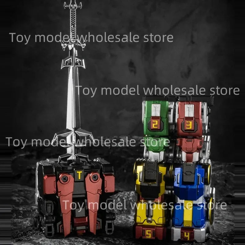 IN STOCK Lucky Cat Transformation MICRO COSMOS MC-01 MC-01S ELVIS God of War Combination Metal Beast Kings MC01S Action Figure