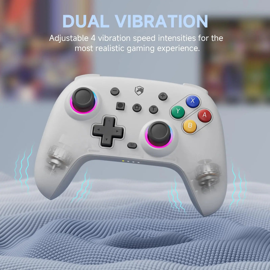 ECHTPower Wireless Gamepad Controller for Switch2/PC - Joystick for Video Game Consoles And Accessories