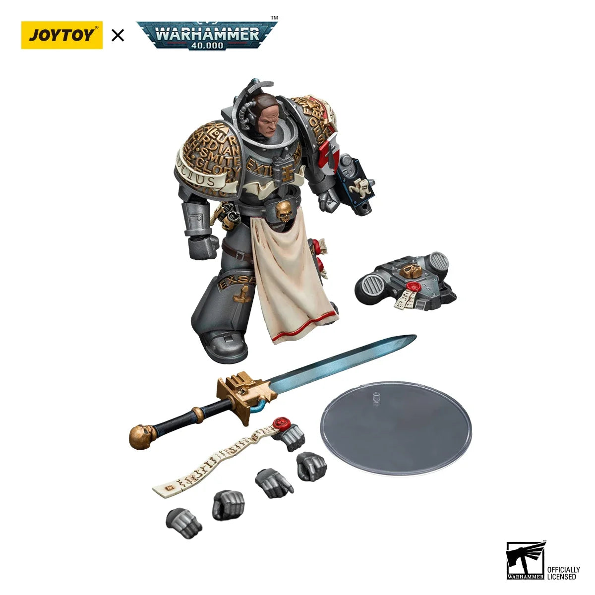 【MT】JOYTOY Warhammer 40K Grey Knights Strike Squad Justicar Model Toy  1/18 Action Figure