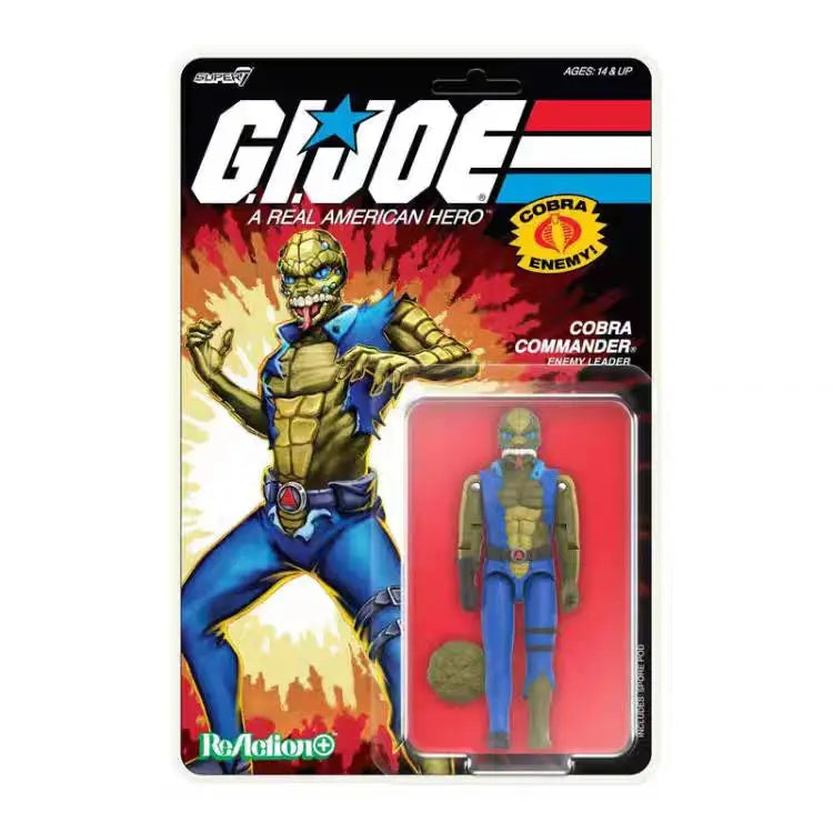 Original Hasbro G.I. Joe Classified Series A REAL AMERICAN HERO COBRA COMMANDER Anime-Figuren-Sammlung Spielzeug-Ornamente