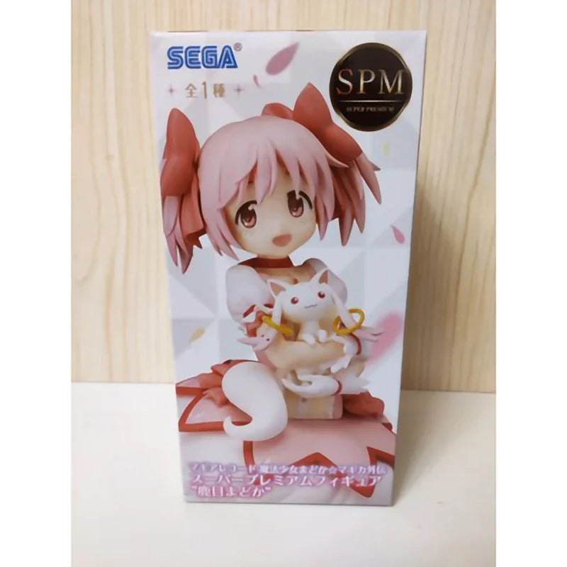 In Stock SEGA Kaname Madoka Tamaki Iroha Anime Puella Magi Madoka Magica Kawaii Action Figure Anime Model Collectible Toys 24Cm