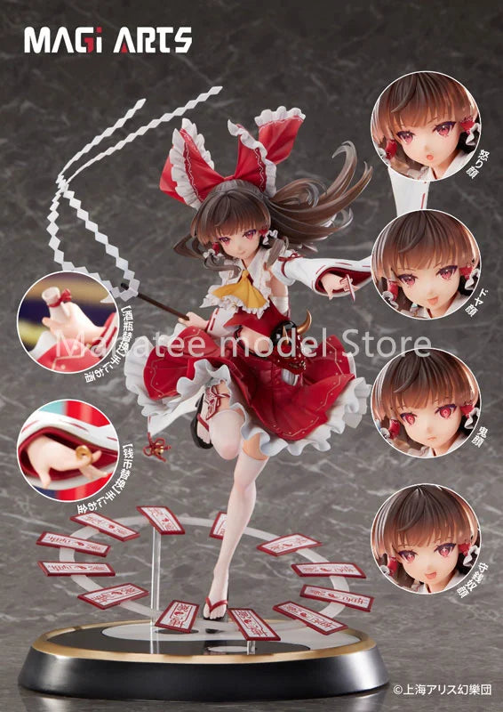 MAGI ARTS Original Touhou Project Eternal Shrine Maiden Reimu Hakurei 1/6 PVC Action Figure Anime Model Toys Collection Gift
