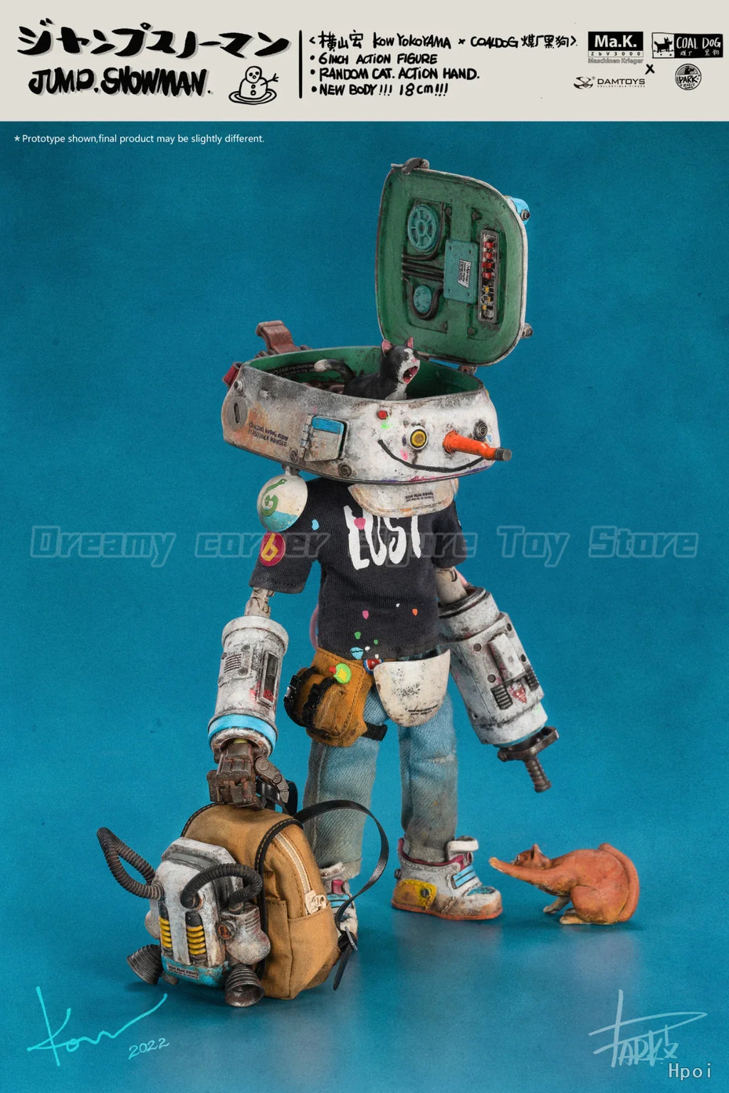 【In Stock】Original DAMTOYS CoalDog JUMP SNOWMAN 1/6 Action Figure Toy Model Collection