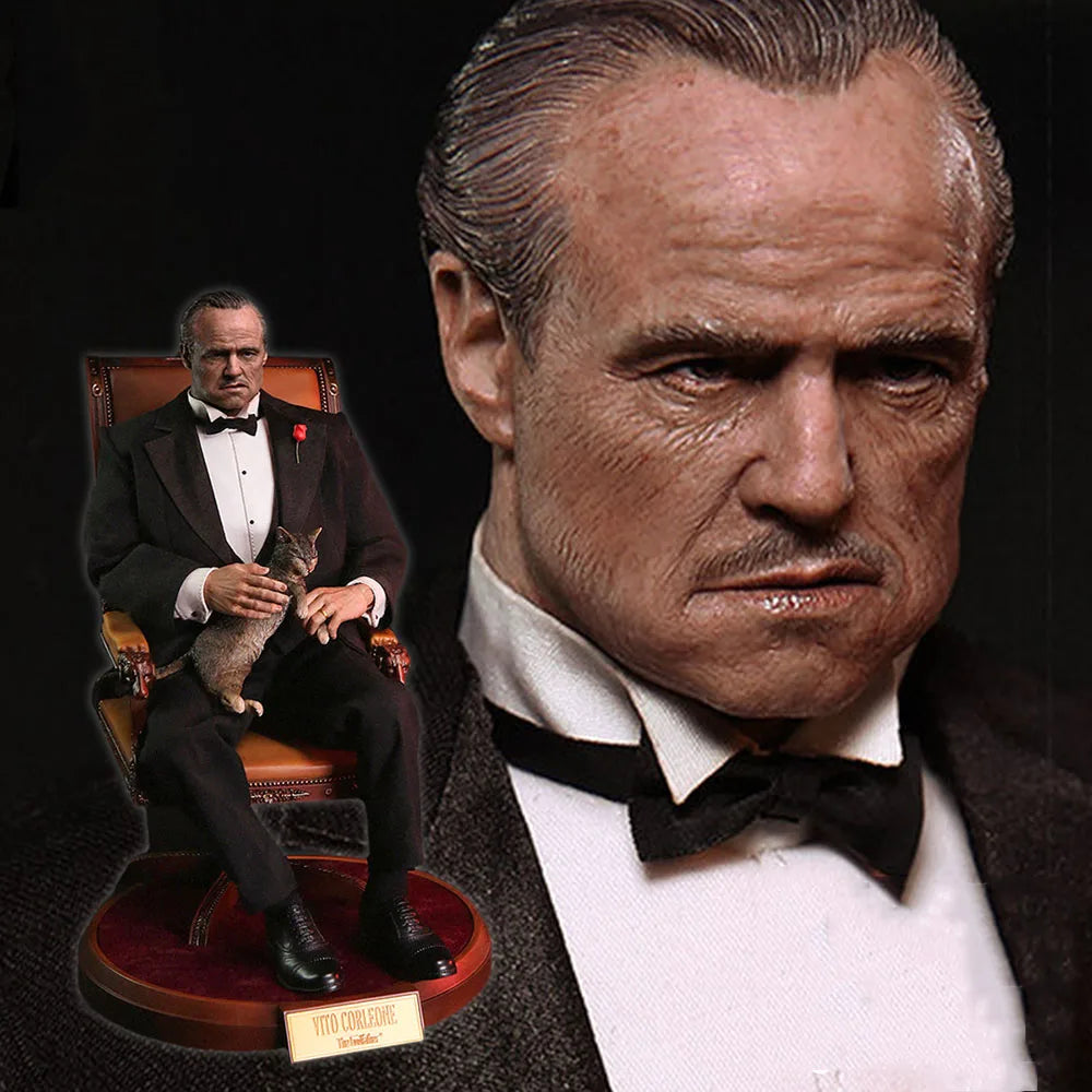 Limited Stock Dms032/Dms033 1/6 Godfather Vito Corleone Gentleman  Action Figure Family Decor 12'' Full Set Male Soldier